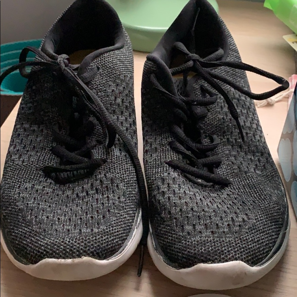 Black sneakers